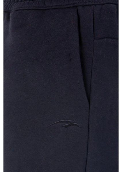 Oversize Erkek Lastik Paça Lacivert Eşofman Altı 22398