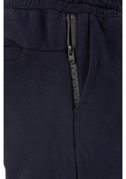 Oversize Erkek Lastik Paça Lacivert Eşofman Altı 22398