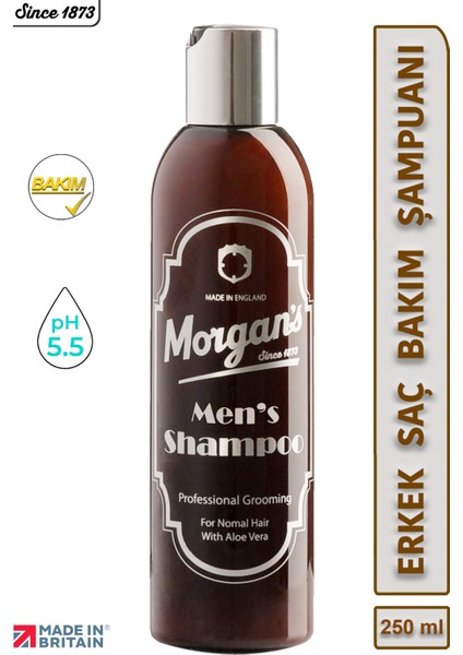 Men's Shampoo - Erkeklere Özel Saç Bakım Şampuanı 250 ml