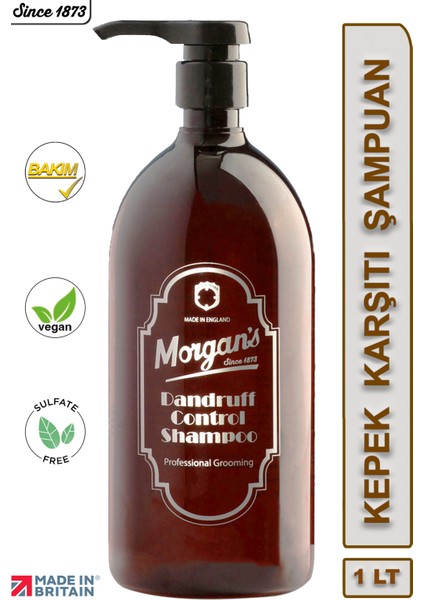 Dandruff Control Shampoo - Kepek Kontrol Şampuan 1000 ml