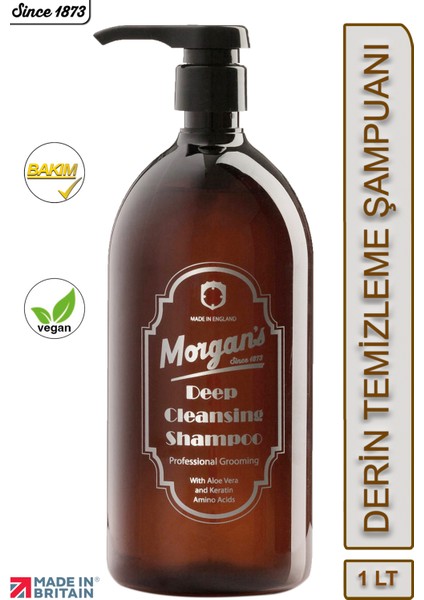 Deep Cleansing Shampoo - Derin Temizleme Şampuanı 1000 ml