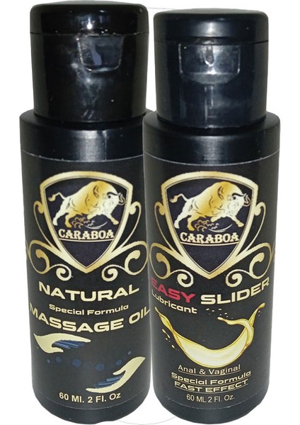 Massage Oil 60 ml + Easy Slider 60 ml