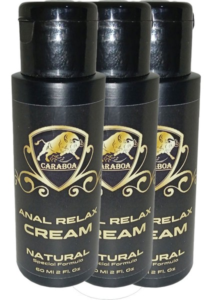 Anal Relax Cream 60 ml x 3 adet