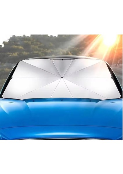 Ön Cam Araba Güneşlik Şemsiye Model 79X140CM fırsatları