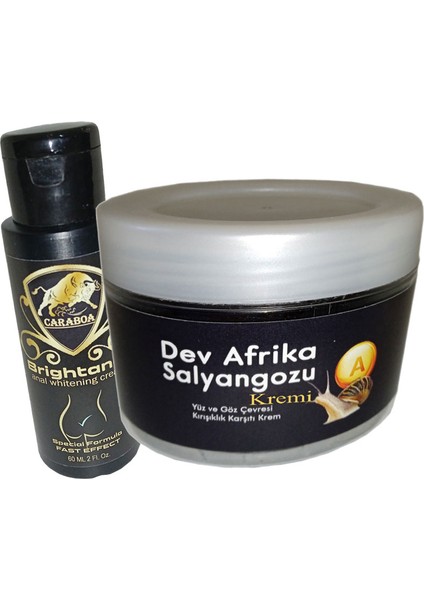 >anti-Aging Kcrbo:28 Dev Afrikasalyàngozu 100ML Kremi ve + Caraboa Annaı Renk Ton Kremi Bay Bayan 60 ml