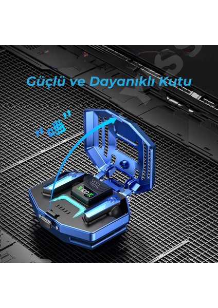 Dx-05 Gaming Oyuncu Kulaklığı 360° Ses/anc Ios ve Android Tüm Telefonlara Uyumlu Bluetooth Kulaklık