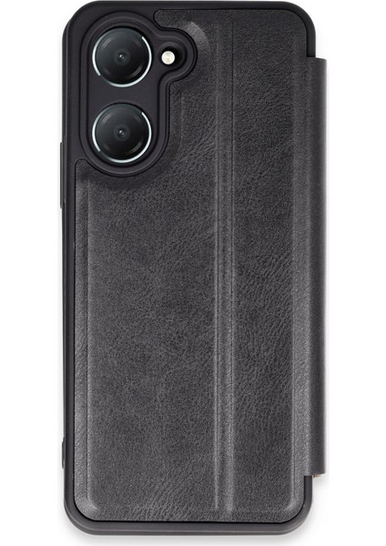 Vivo Y18 Kılıf Flip Cover - Siyah 13