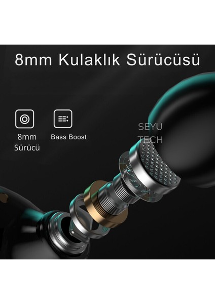 M25 Oyuncu Kulaklığı Enc Mod Aktif/9d Soundıos ve Android Tüm Telefonlara Uyumlu Bluetooth