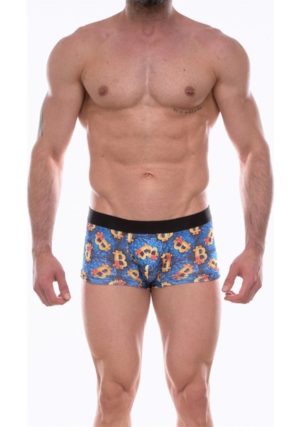 Pileli Store Erkek Desenli Boxer