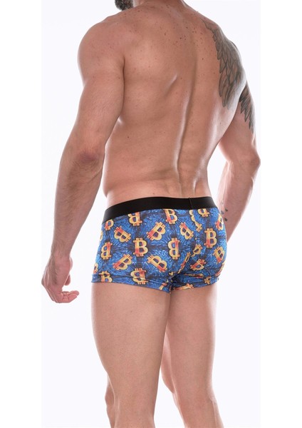 Pileli Store Erkek Desenli Boxer