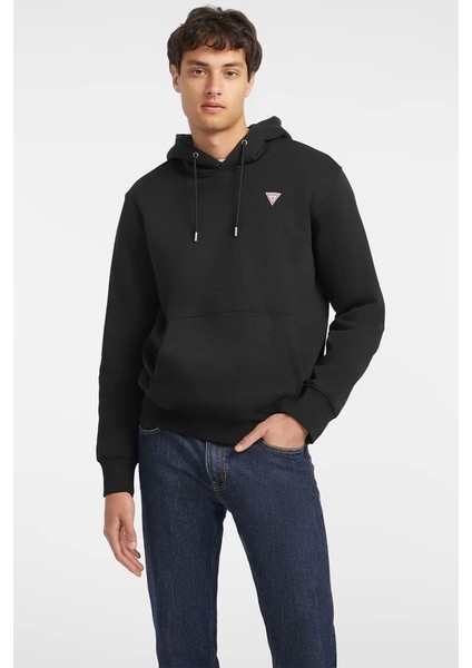 Erkek Siyah Iconic Sweatshirt