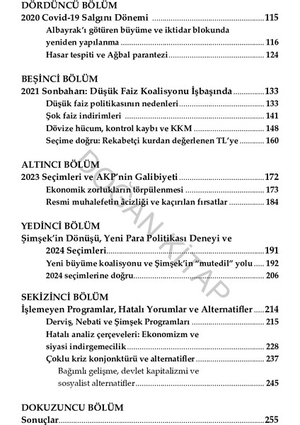 Krizin Gölgesinde En Uzun Beş Yıl (2018-2023) Türkiye’de Kriz, Siyaset Ve Sermaye - Ümit Akçay