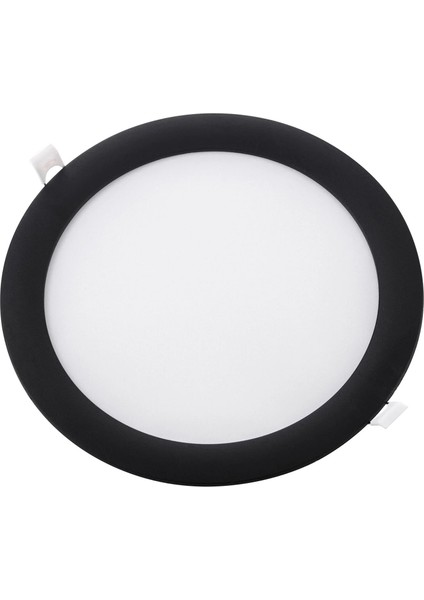 12W Siyah Kasa Sıvaaltı Panel LED Armatür 3000K (Günışığı)