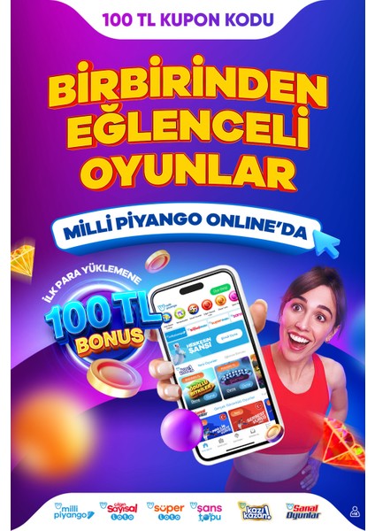 Milli Piyango Online 100 TL Kupon Kodu