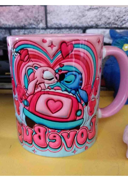 Stitch Md3 porselen Kupa