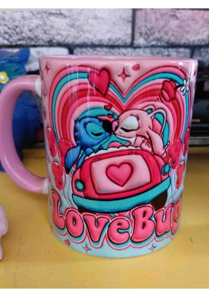 Stitch Md3 porselen Kupa