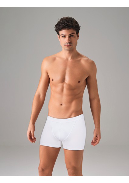 Erkek Büyük Beden Battal Boy Basic Pamuklu Boxer 1892Pp