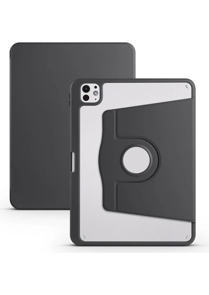 Ipad Pro 11 2024 M4 MVV83TU/A MWR83TU/A Kılıf Redclick Kalem Bölmeli Dönebilen Standlı Kılıf