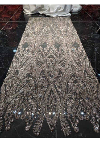 10 Yard Çift Baskı Serigrafili Tulle (Parti Elbiseleri Için 514) fırsatları