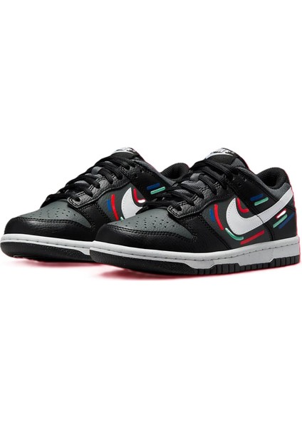 Dunk Low Next Nature Genç Siyah Çocuk Ayakkabısı