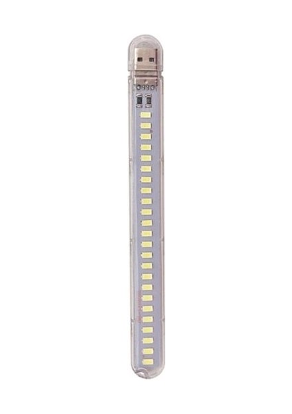 Taşınabilir Mini USB LED Lamba 24 LED Sarı Renk 5730 Kamp Stick Ledi