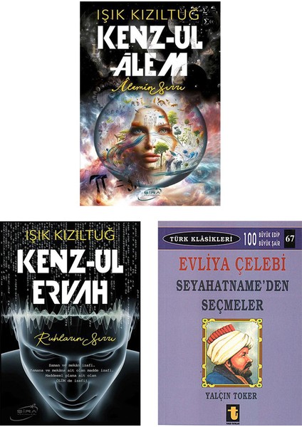 Kenz’ul Alem - Kenz’ul Ervah - Evliya Çelebi Seyahatname'den Seçmeler 3’lü Set