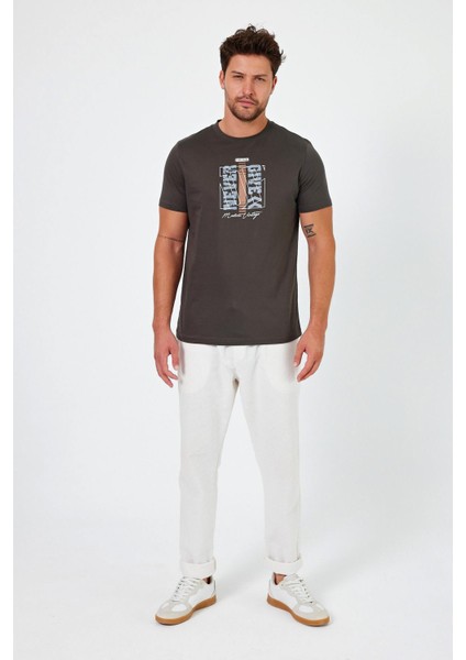 Baskılı Regular Fit T-Shirt (E24-00213) fiyatları