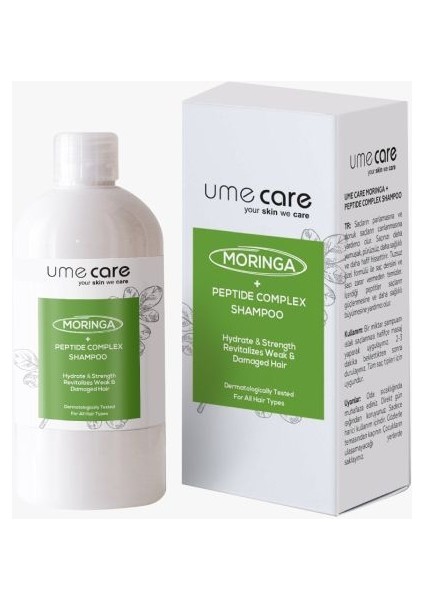 Maxpıne Moringa Peptide Complex Shampoo