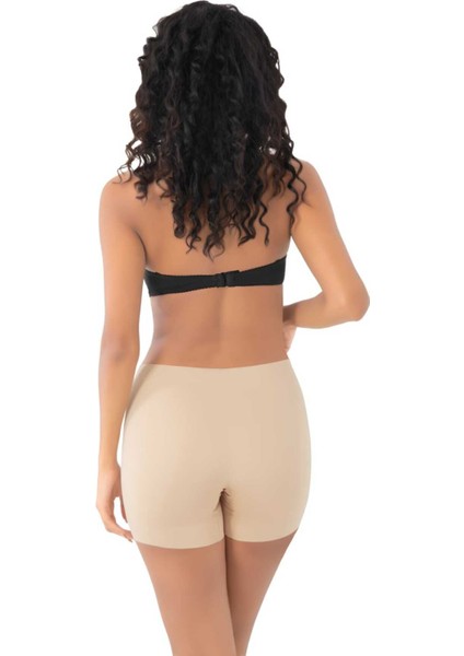 Kadın Lazer Kesim Toparlayıcı Yüksek Bel Boxer Korse 3'lü Set