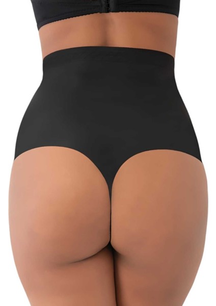 Kadın Lazer Kesim Inceltici ve Toparlayıcı String Korse 3'lü Set