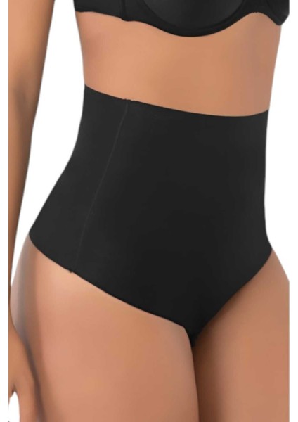 Kadın Lazer Kesim Inceltici ve Toparlayıcı String Korse 3'lü Set