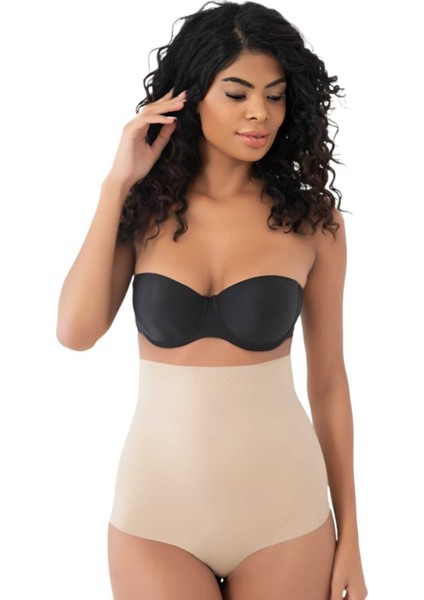 Kadın Lazer Kesim Toparlayıcı Yüksek Bel Slip Korse 3'lü Set