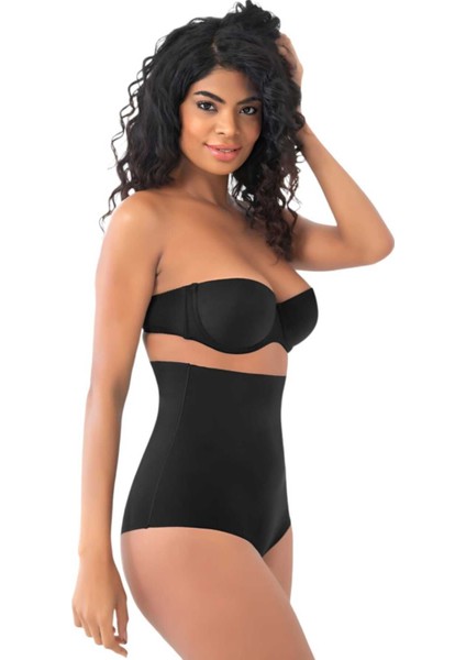 Kadın Lazer Kesim Toparlayıcı Yüksek Bel Slip Korse 3'lü Set