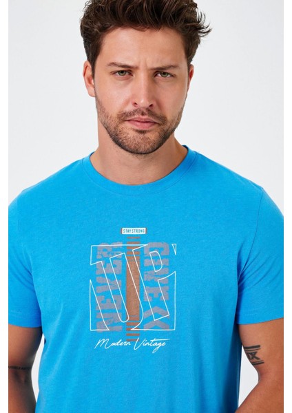 Baskılı Regular Fit T-Shirt (E24-00213)