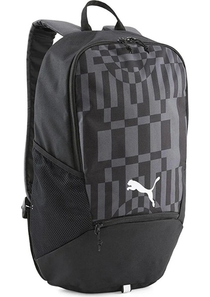 079911 03 Indıvıdualrıse Backpack Puma Black-Asphalt Yetişkin Uniseks Sırt Çantası