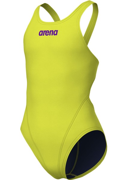 Team Swimsuit Swim Tech Solid Çocuk Yeşil Yüzücü Mayosu 004764650