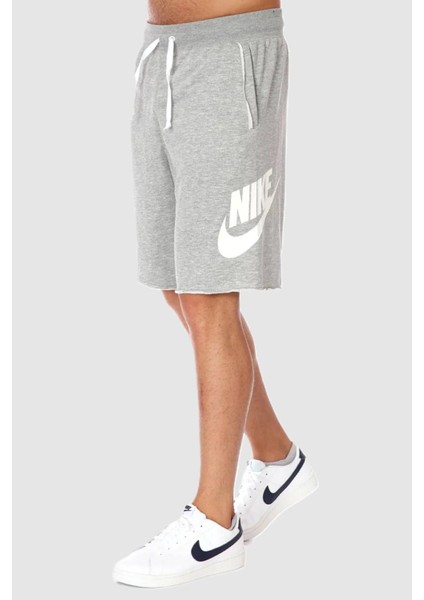 Sportswear Alumni Swoosh Gri Erkek Şort
