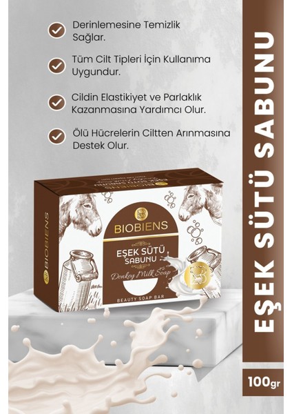 Eşek Sütü Sabunu 100 gr