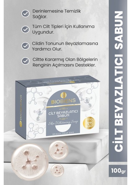 Cilt Beyazlatıcı Sabunu 100 gr