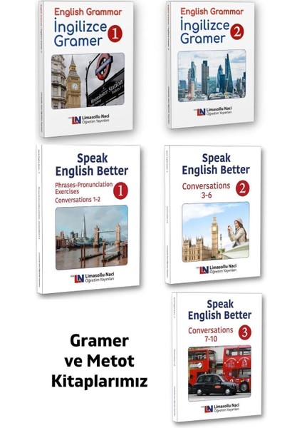 Komple Ingilizce Eğitim Seti 4000 Kelime 300 Video Yds, Yökdil, Toefl, Ielts, LGS, Gramer Kitap Seti