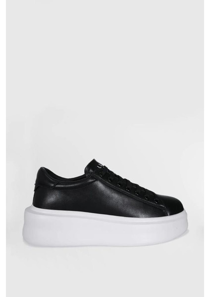 Gage Yüksek Taban Günlük Deri Sneaker Ayakkabı