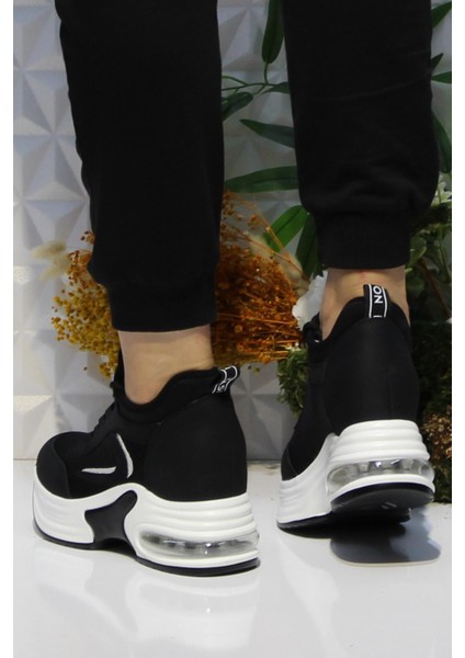 Guja 24K300-1 Siyah Ürün Kalın Taban Sneaker Kadın Ayakkabı fırsatları