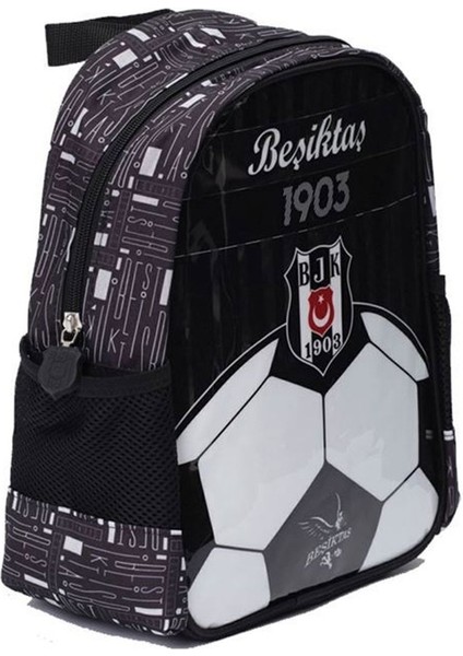 Beşiktaş Unisex Okul Çantası - Suluk & Matara ve Kalemlik Hediye