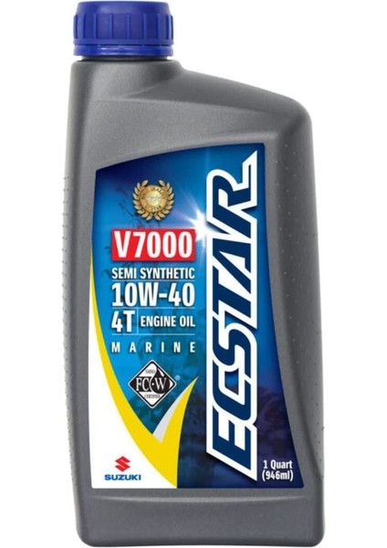 Ecstar V7000 10W-40 Marine Motor Yağı 1 L