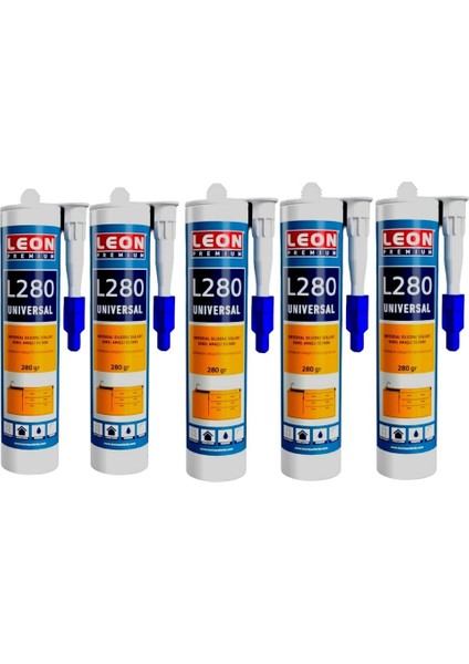 Silikon Genel Amaçlı 5 Adet 280GR