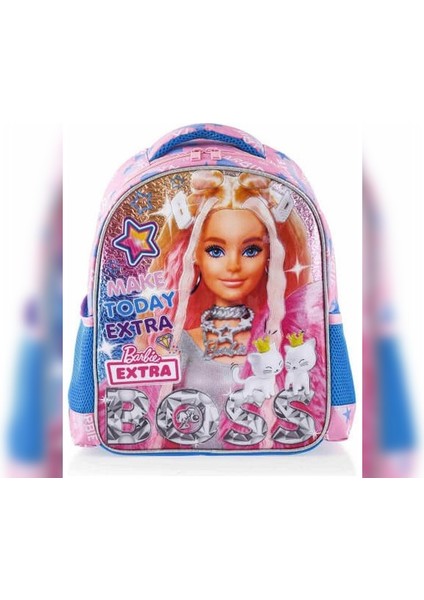 Barbie Anaokulu Çantası Brick Boss Suluk & Matara Hediye