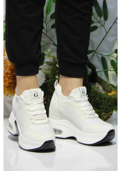 Guja 24K300-1 Beyaz Orijinal Ürün Kalın Taban Sneaker Kadın Ayakkabı fiyatları