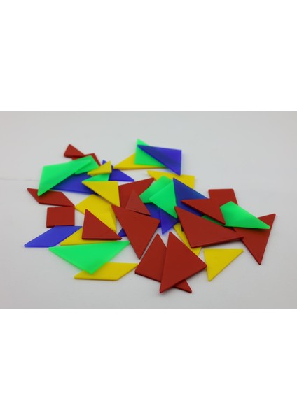 Renkli Tangram Seti | Zeka Geliştiren Eğlenceli Bulmaca