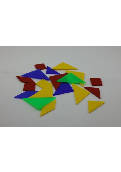 Renkli Tangram Seti | Zeka Geliştiren Eğlenceli Bulmaca