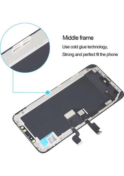 iPhone Xs Uyumlu LCD Ekran Dokunmatik Incell